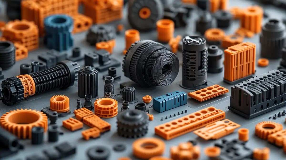 Large-format 3D printed component